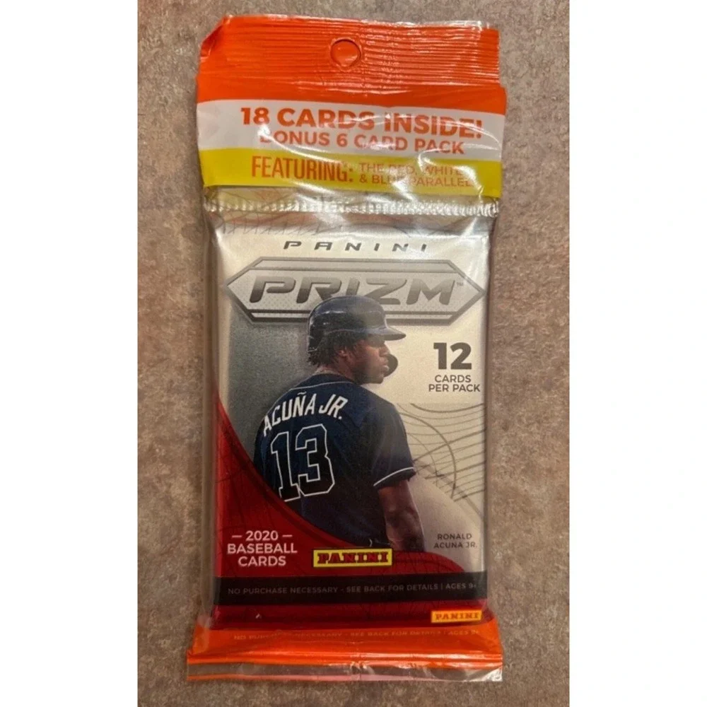 2020 Panini Prizm MLB Baseball One (1)‎ Cello Value Pack - Unopened